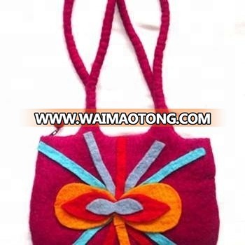 Pure Woolen Bags/100% felt bags/fashionable felts bags