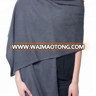 Cashmere knitted wrap shawl/pashmina knitted shwal/cashmere knitted shawl